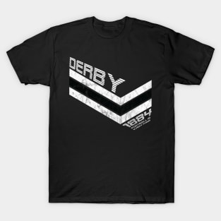 Football Is Everything - Derby County FC 80s Retro T-Shirt